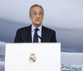 六台记者：弗洛伦蒂诺的车最后离开伯纳乌，这很不寻常